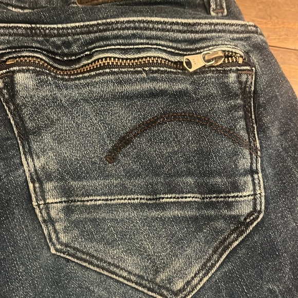 G STAR RAW Midge Zip Mid Skinny Jeans - Picture 11 of 13